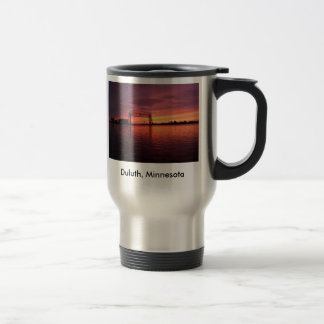 Duluth,Minnesota Sunset Travel Mug