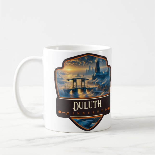Duluth, Minnesota | Vintage Coffee Mug (Left)