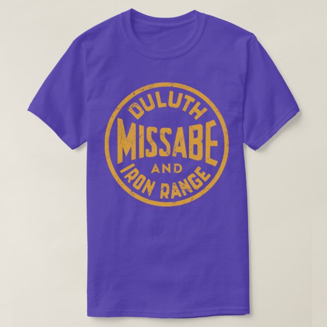 Duluth Missabe and Iron Range Railway T-Shirt (Design Front)