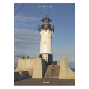 Duluth North Pier Light table cloth
