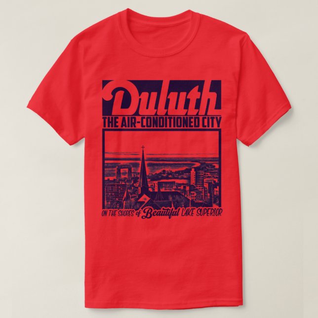 Duluth The AirConditioned City T-Shirt (Design Front)