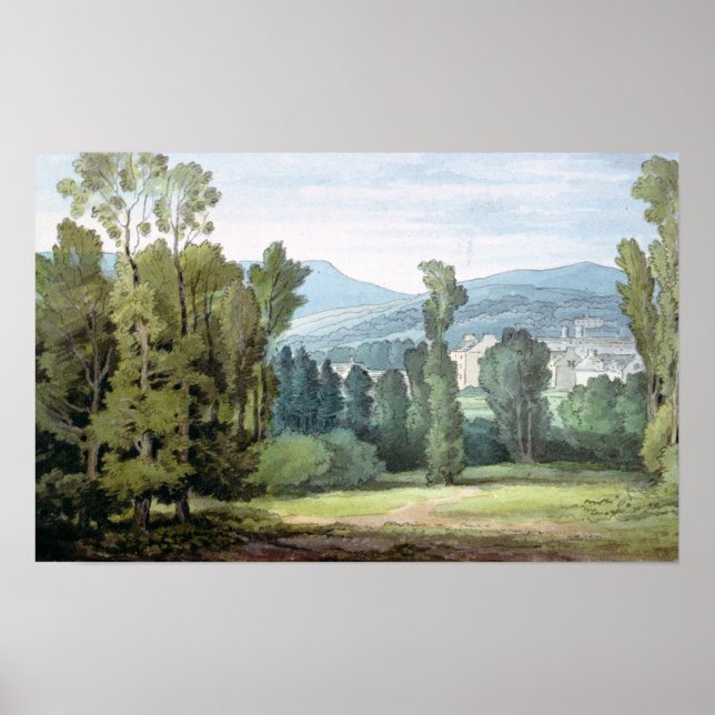 Dulverton, Somerset, 1800 Poster (Front)