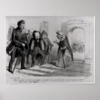 Dumas, Hugo et Balzac seeking their admission