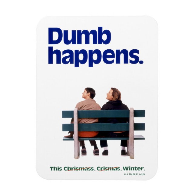 Dumb and Dumber | Dumb Happens Magnet (Vertical)