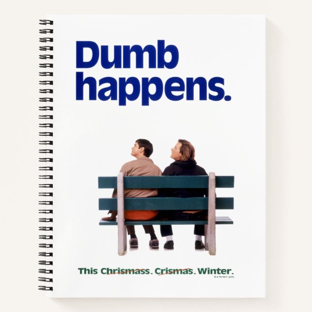 Dumb and Dumber | Dumb Happens Notebook (Front)
