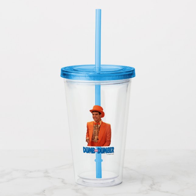 Dumb and Dumber | Lloyd Christmas Acrylic Tumbler (Front)