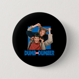 Dumb And Dumber - Lloyd Christmas And Harry Dunne 6 Cm Round Badge