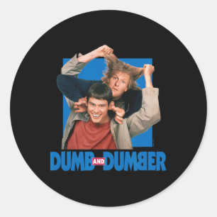 Dumb And Dumber - Lloyd Christmas And Harry Dunne  Classic Round Sticker