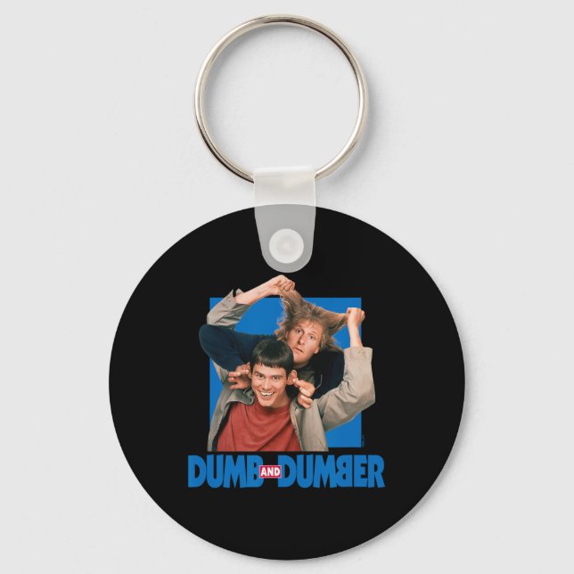 Dumb And Dumber - Lloyd Christmas And Harry Dunne  Key Ring (Front)