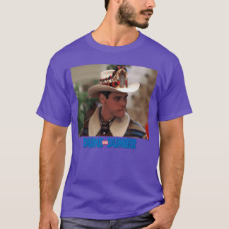 Dumb and Dumber Lloyd Christmas Dressed As Cowboy  T-Shirt