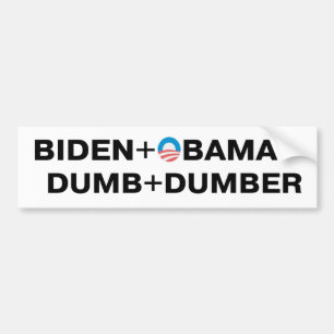 Dumb - Dumber Bumper Sticker