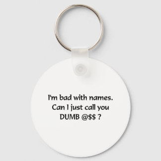DUMB @$$? KEY RING