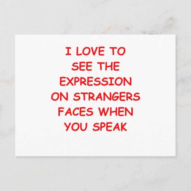 dumb postcard (Front)