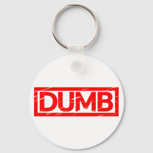Dumb Stamp Key Ring