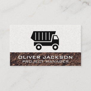 Dumb Truck   Soil Business Card