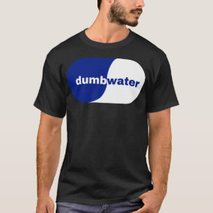 dumb water smart water logo Sticker T-Shirt