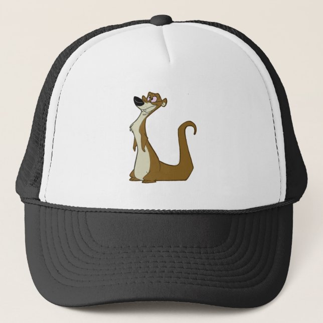Dumb Weasel Trucker Hat (Front)