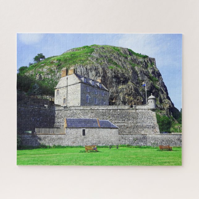 Dumbarton Castle, Dumbarton Rock travel /Scotland Jigsaw Puzzle (Horizontal)