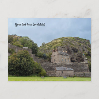 Dumbarton Castle, Scotland Postcard