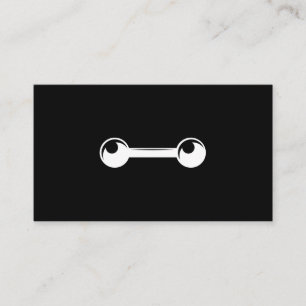 Dumbbell Icon   Fitness   Personal Trainer Business Card