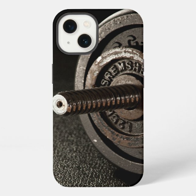 Dumbbell iPhone Case (Back)