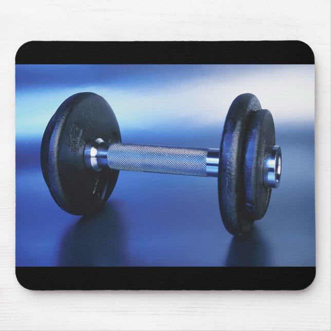 Dumbbell Mouse Mat (Front)