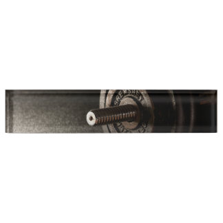 Dumbbell Nameplate