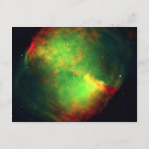 Dumbbell Nebula Space Postcard