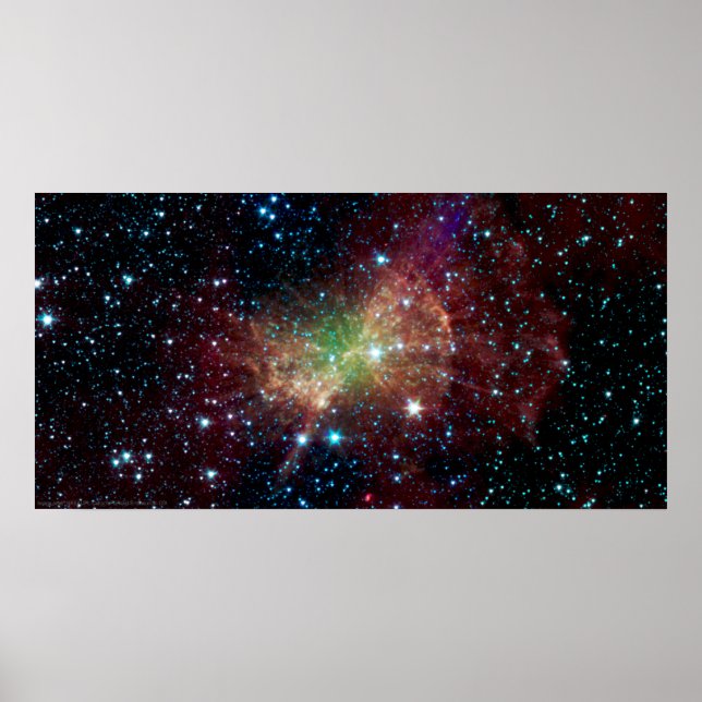Dumbbell Nebula - Vulpecula Constellation Poster (Front)