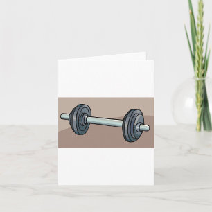 Dumbbell Weight Card