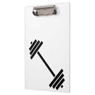 Dumbbells Clipboard