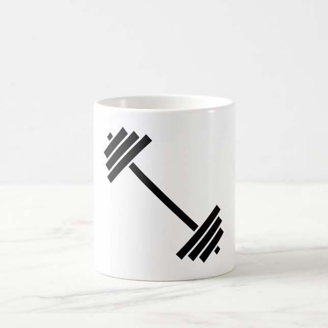 Dumbbells Coffee Mug (Center)