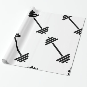Dumbbells Wrapping Paper