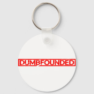 Dumbfounded Stamp Key Ring