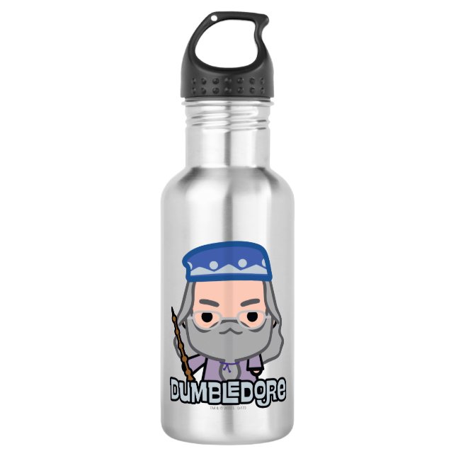 Dumbledore Cartoon Character Art 532 Ml Water Bottle (Front)