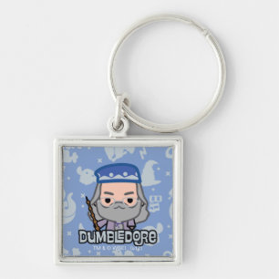 Dumbledore Cartoon Character Art Key Ring