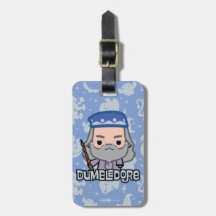 Dumbledore Cartoon Character Art Luggage Tag