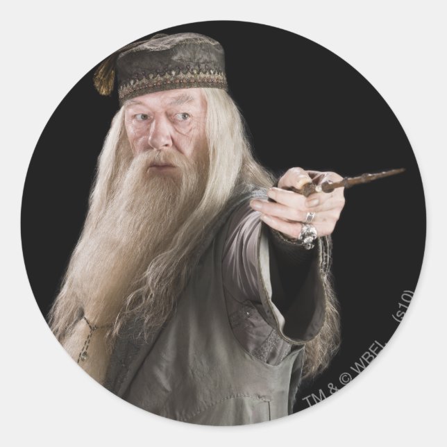 Dumbledore Classic Round Sticker (Front)