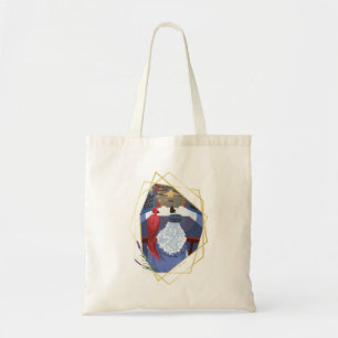 Dumbledore & Fawkes on Balcony Tote Bag