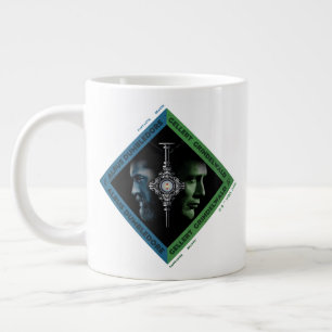 Dumbledore & Grindlewald Blood Troth Graphic Large Coffee Mug