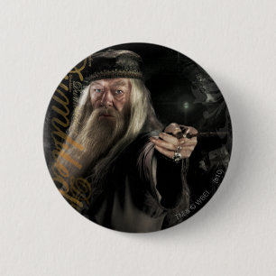 Dumbledore Script Logo 6 Cm Round Badge