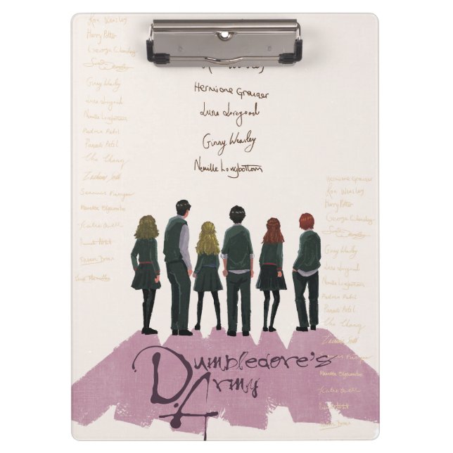 Dumbledore's Army Illustration Clipboard (Front)