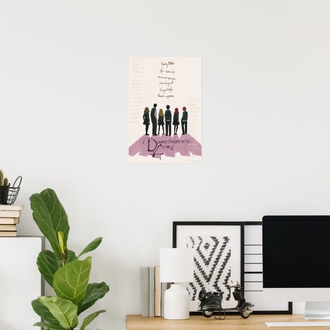 Dumbledore's Army Illustration Poster (Home Office)