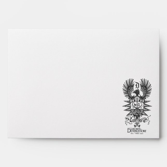 Dumbledore's Crest Envelope (Front)