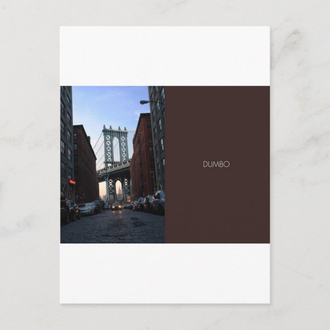 DUMBO at Dusk Postcard (Front)