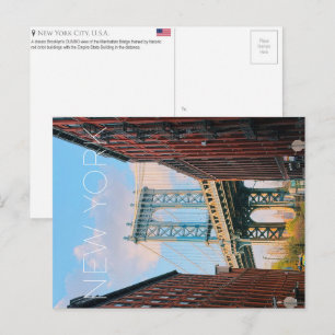 DUMBO, New York, USA Travel Postcard