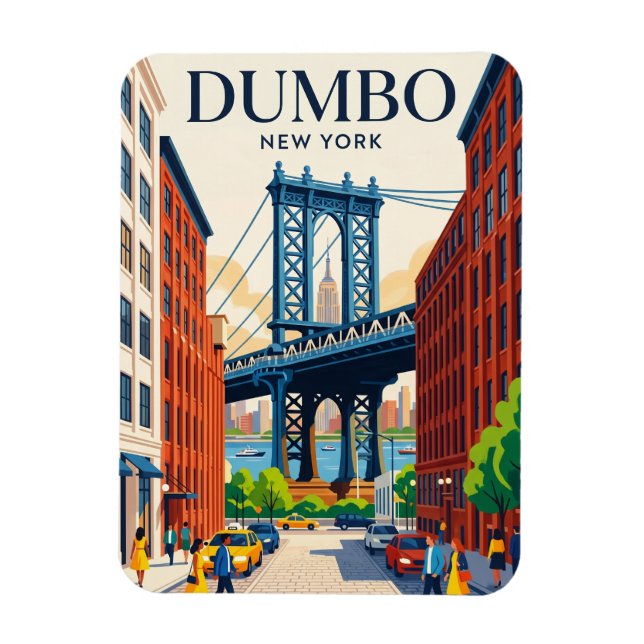Dumbo USA Magnet (Vertical)