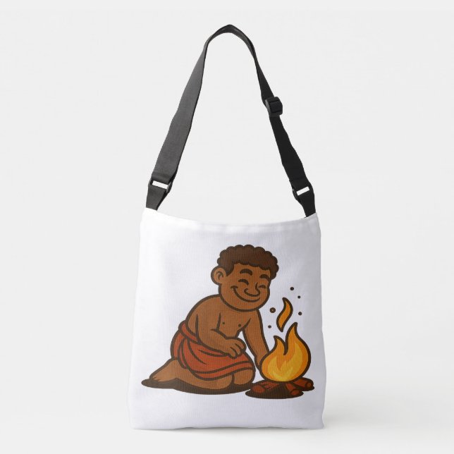 Dumi Fire Keeper Crossbody Bag (Front)