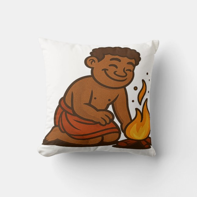 Dumi Fire Keeper Cushion (Front)