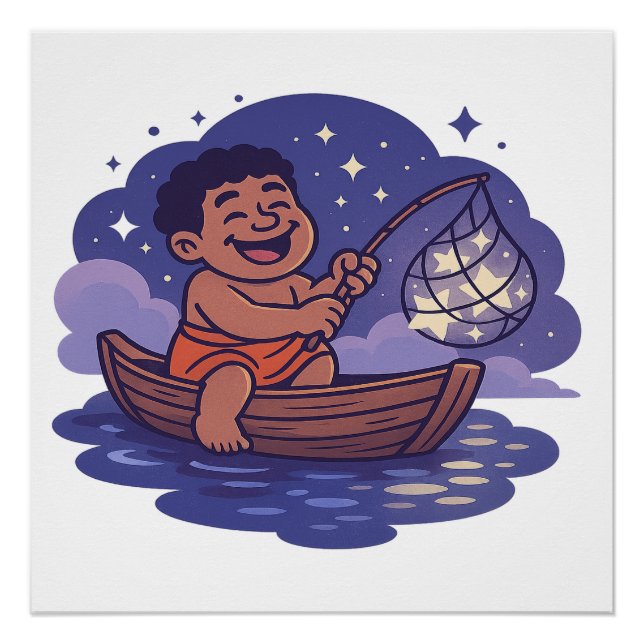 Dumi Fisher of stars Poster (Front)